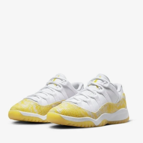 JORDAN ⭐️ Jordan 11 Retro Low yellow snakeskin